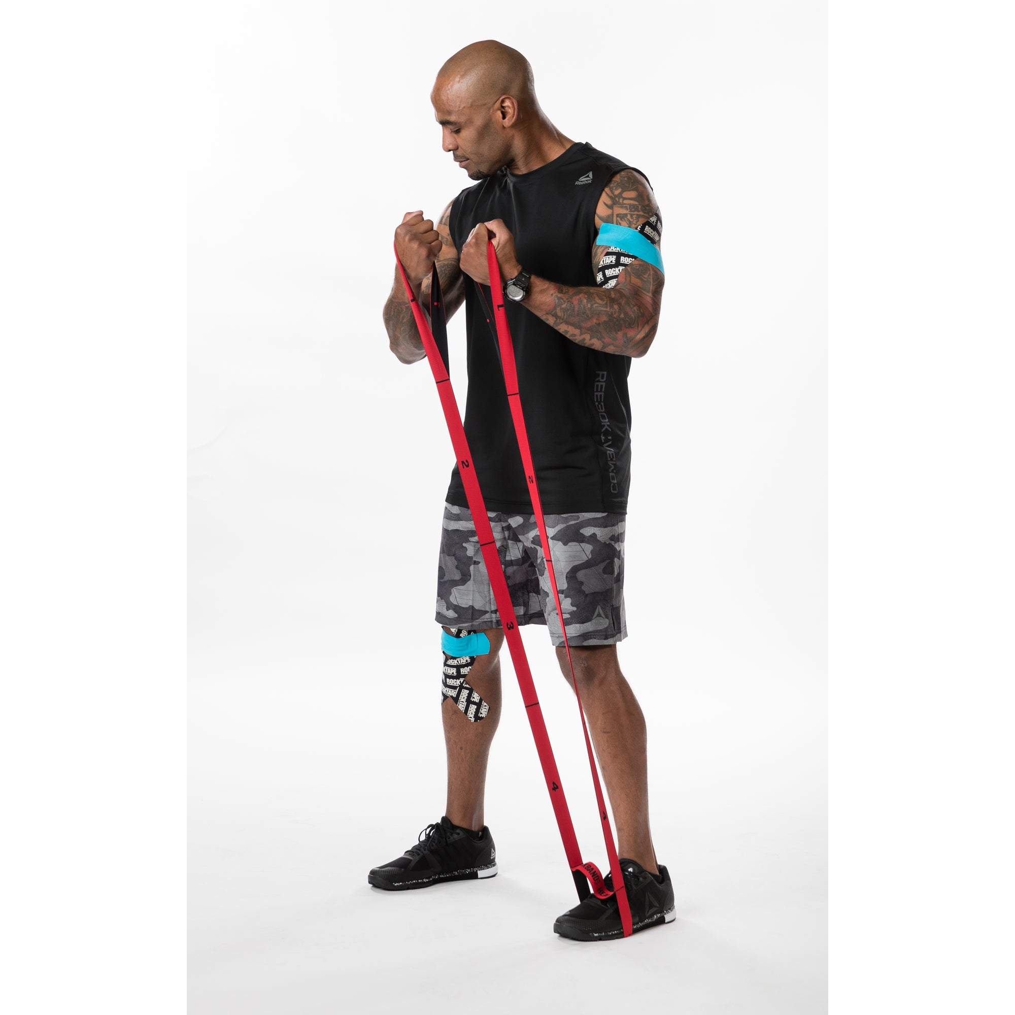 RockTape RockBand Flex Resistance Band - Cotton Blend For Training & Mobility