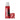 Upright view of RockTape RockSauce Fire Roll on with cap off on a white background